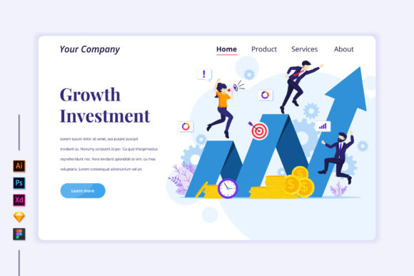 Download Business Investment Flat Illustration - Investment Collection