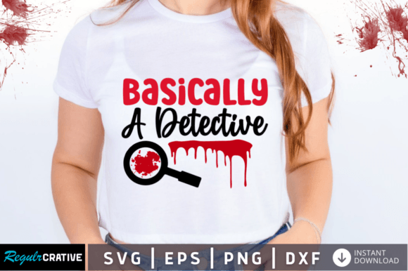 Download Basically a Detective Svg - Detective svg Collection