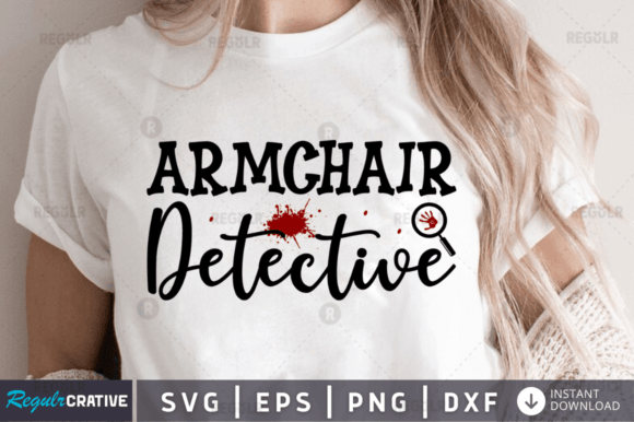 Download Armchair Detective Svg Design - Premium Resources