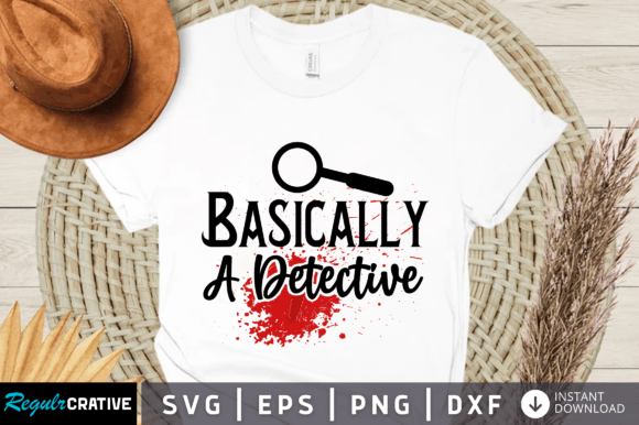 Download Basically a Detective Svg Design - Detective svg Collection