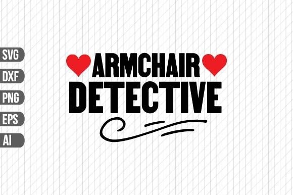 Download Armchair Detective SVG - Detective svg Collection