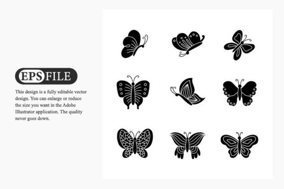 Download Butterfly Hand Drawn Solid Icon Vector - Butterfly hand drawn Collection