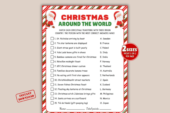 Download Christmas Traditions Around the World - Premium Resources